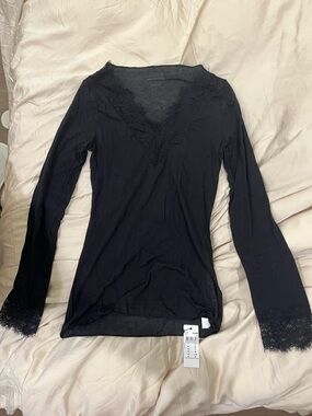 Intimissi Ultralight Cashmere Lace Long sleeve